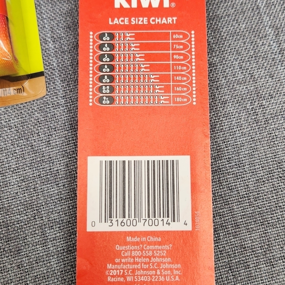 Kiwi Style Tye Dye Shoe Laces 45" 114 cm 5-6 Lot of 4. - Picture 3 of 3